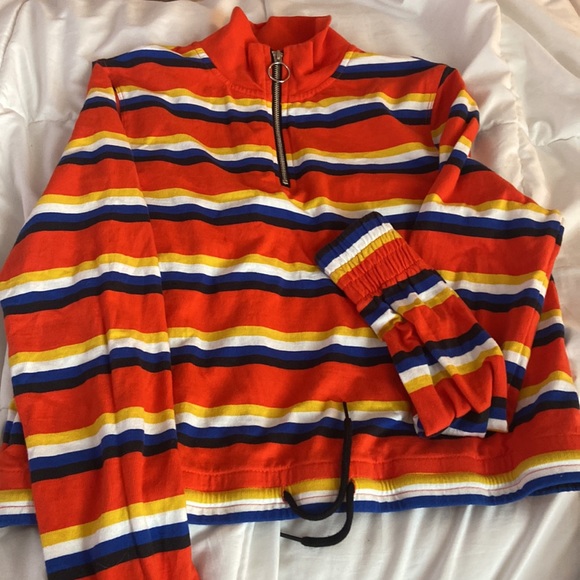 Zine Stripped Pullover - Picture 6 of 9